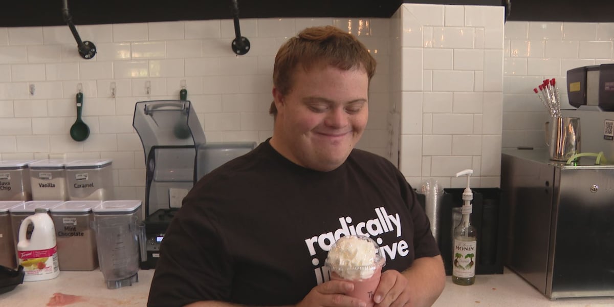 ‘I love my job' Beau Wright joins the staff at Bitty & Beau's Coffee