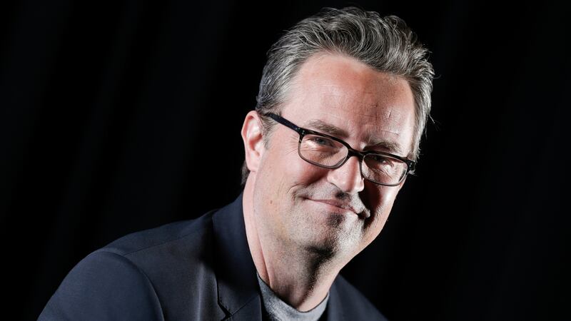 FILE - Matthew Perry poses for a portrait in New York on Feb. 17, 2015. (Photo by Brian...