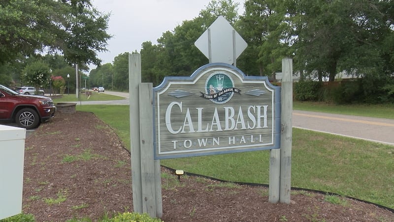 Calabash's current town hall before a move