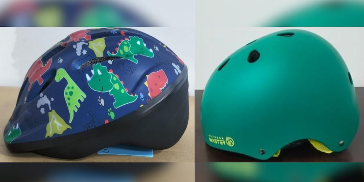 Children's bike helmets sold on Amazon, Walmart recalled for safety risks