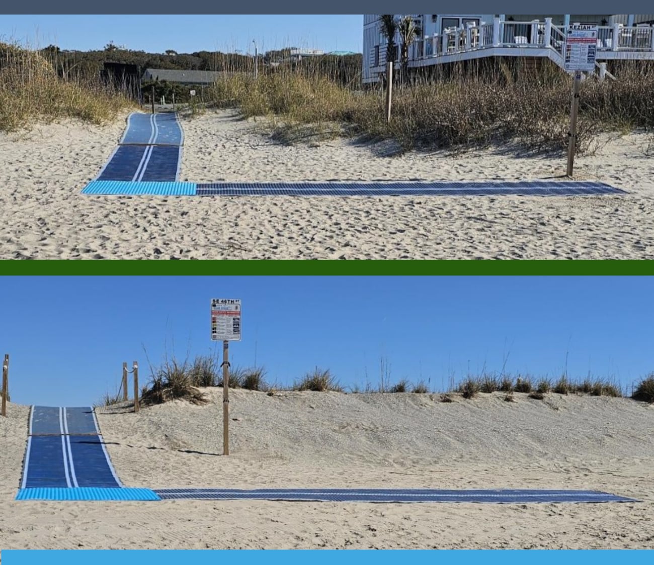 Handicap beach access ramps to be removed in Oak Island to prepare for ...