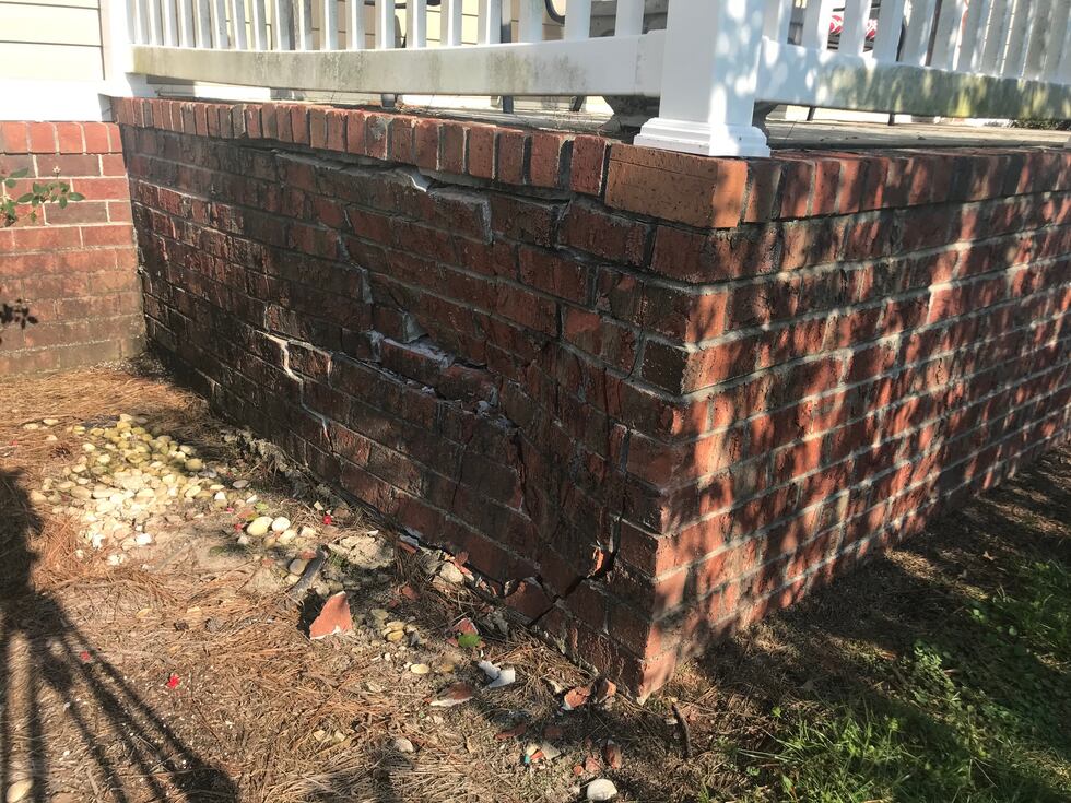 Hit Point Damage Hit and run leaves $10,000 damage to Rocky Point home