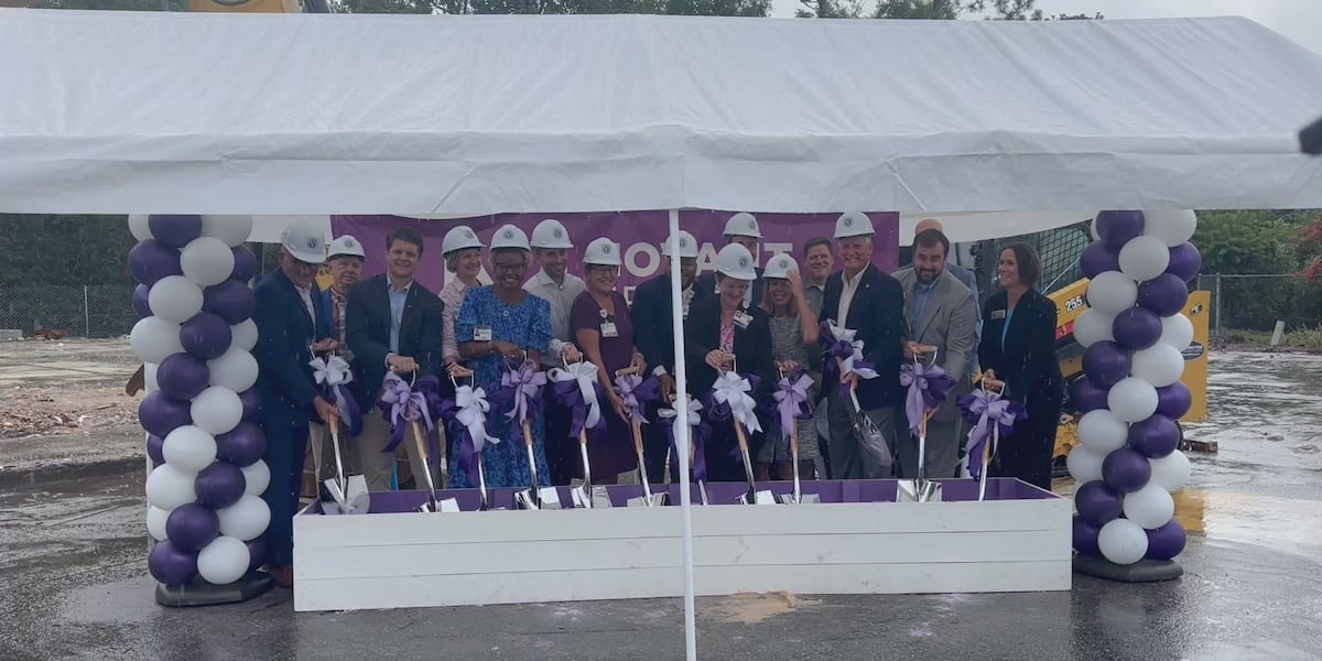 Novant Health breaks ground on new rehabilitation hospital in Wilmington