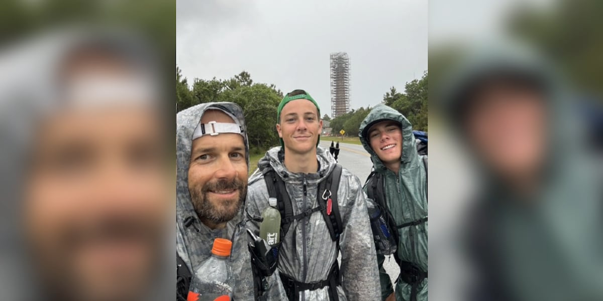Father and sons walk to Western North Carolina to raise ,000 for food insecurity Father and sons walk to Western North Carolina to raise ,000 for food insecurity