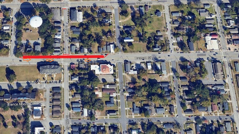 Dawson street closure