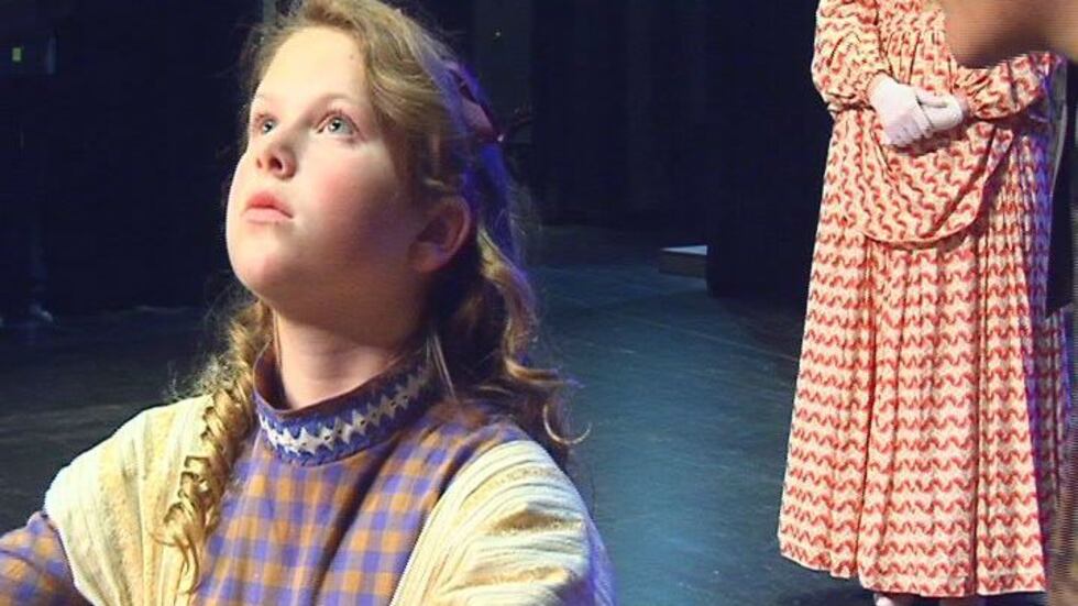 Avri Hepler portrays Helen Keller in 'The Miracle Worker.'