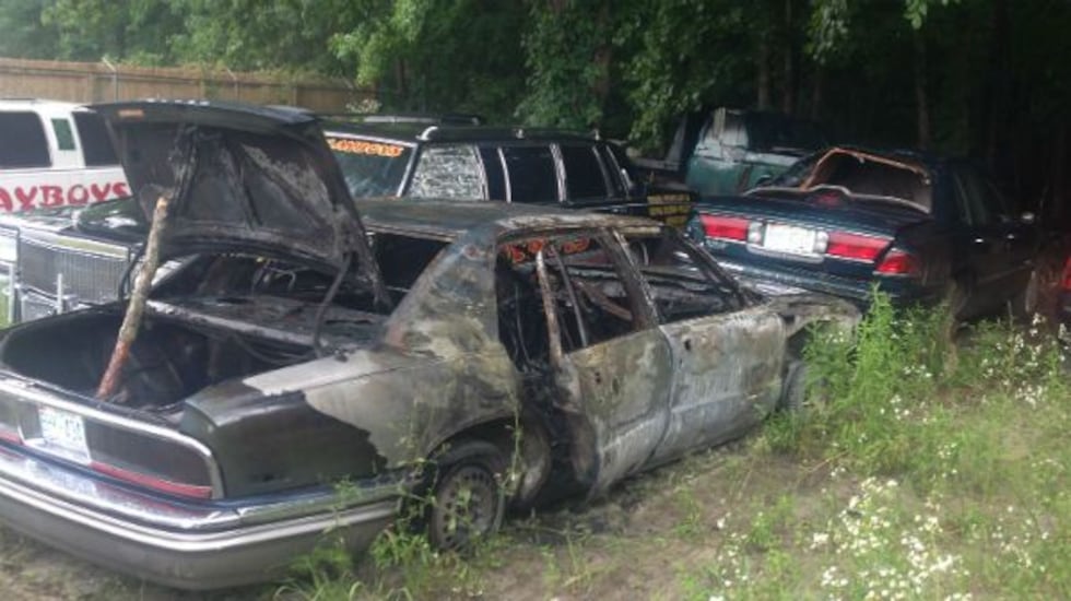 Police say these are the two vehicles that were involved.