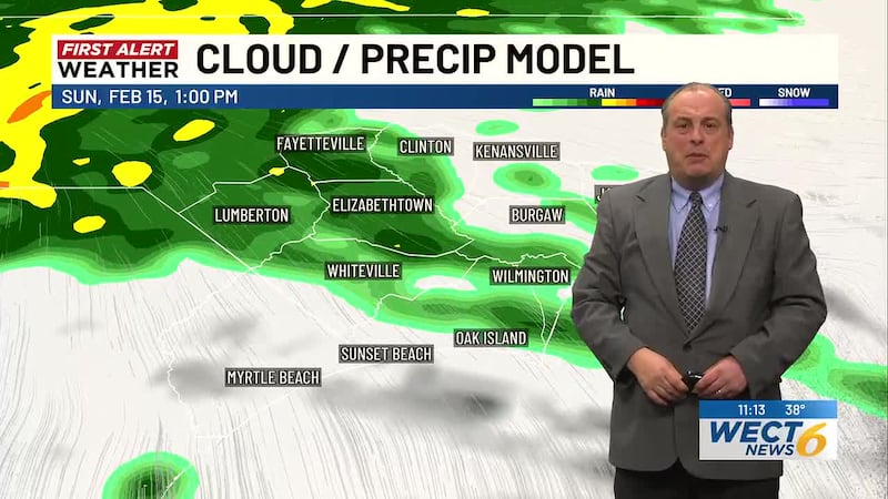 Your First Alert Forecast for Sat. night Feb. 14, 2026