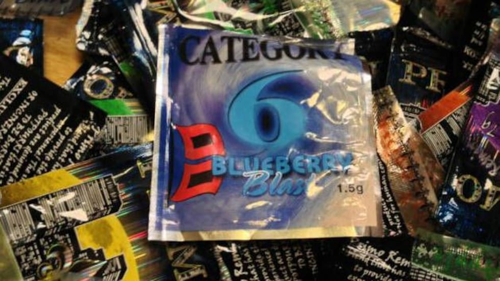Even though the product teens are getting high on, which goes by names such as Category 6...