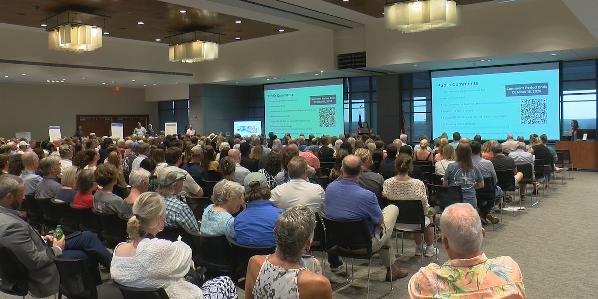Residents reject taller bridge option at Cape Fear Memorial Bridge hearing