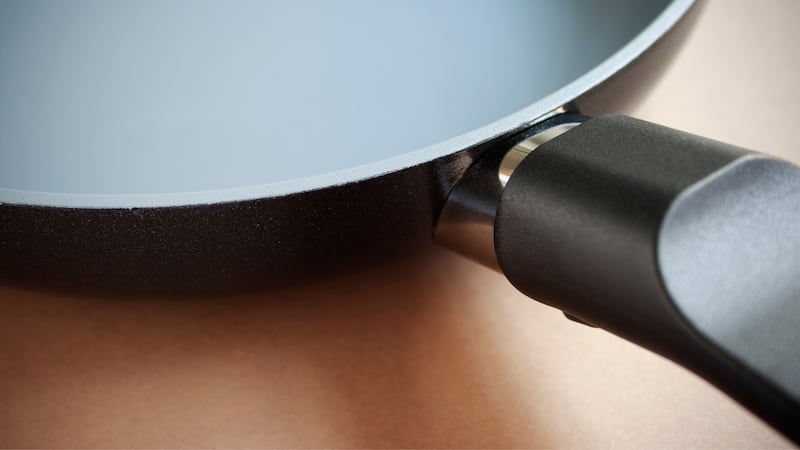 Police say a 27-year-old man was frying potatoes in hot oil with a metal skillet and offered...