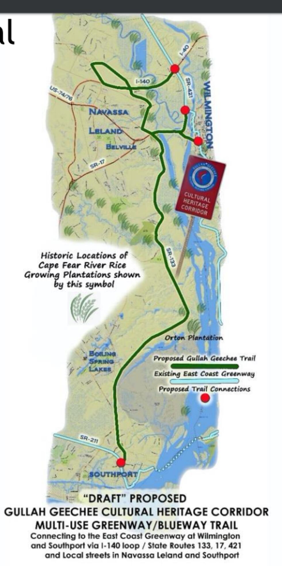 Gullah Geechee Cultural Heritage Corridor greenway trail proposed for ...