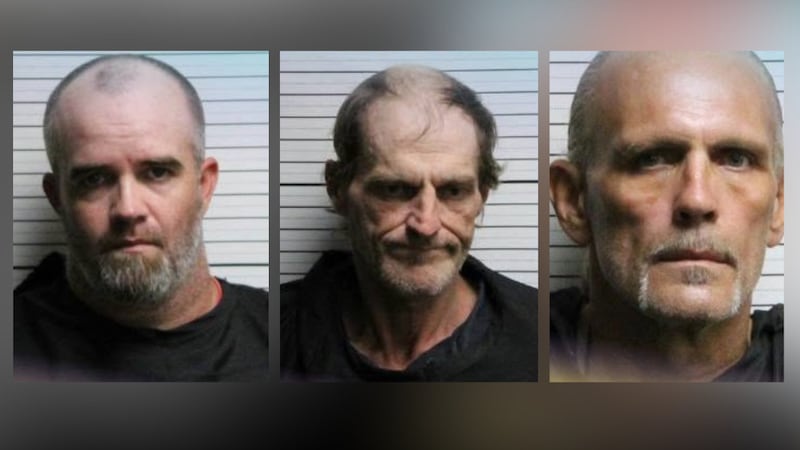 Stephen Bryant (left), Kirk Davis (center), Christopher Carrol (right)