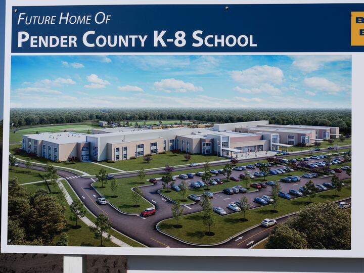 Pender County Schools holds groundbreaking for new K8 school