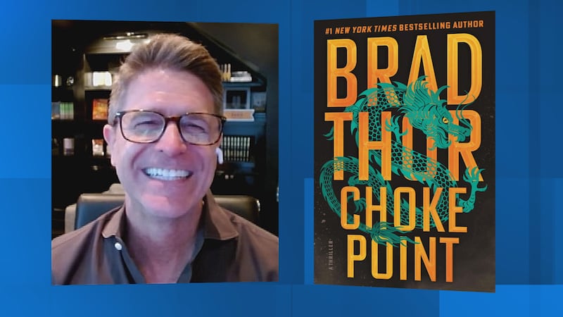 New York Times bestselling author Brad Thor is publishing "Choke Point", the 25th thriller...