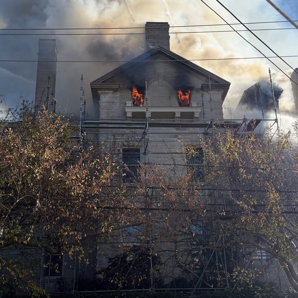 Wilmington Fire Department said hot spots rekindled in the Graystone Inn fire Saturday morning...