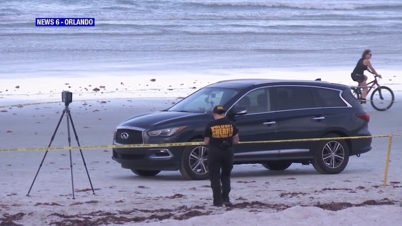 Investigators say a 2-year-old girl was fatally struck by a car after running into a traffic...