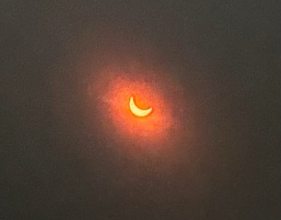 Photos: Views of the eclipse from southeastern North Carolina