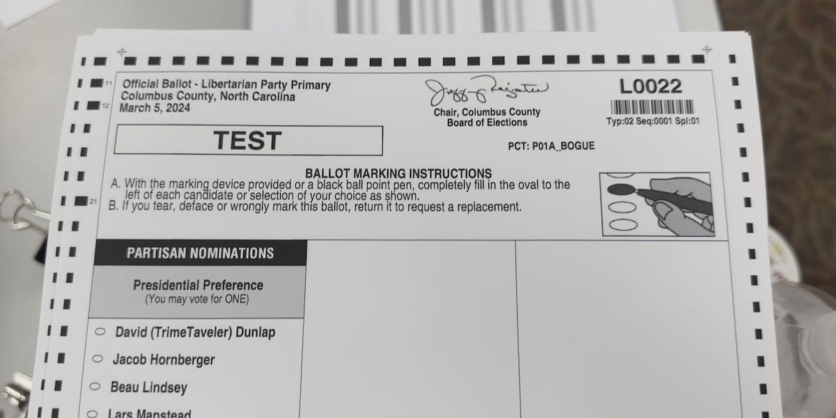 Staff test voting machines for accuracy ahead of Election Day in ...