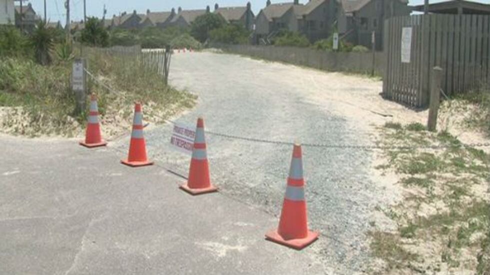 A Memorial Day weekend mess is what folks visiting Topsail Beach are facing if a property...