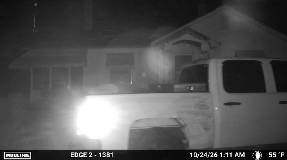 Investigators are looking for this white Chevrolet Z71 with black rims in connection with a...