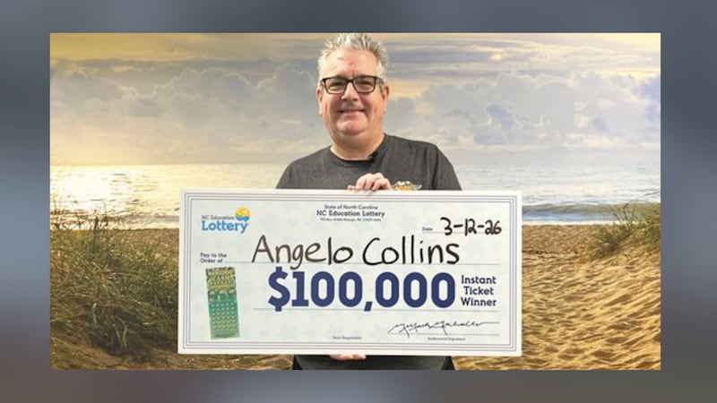 Brunswick County man wins $100k from scratch-off game