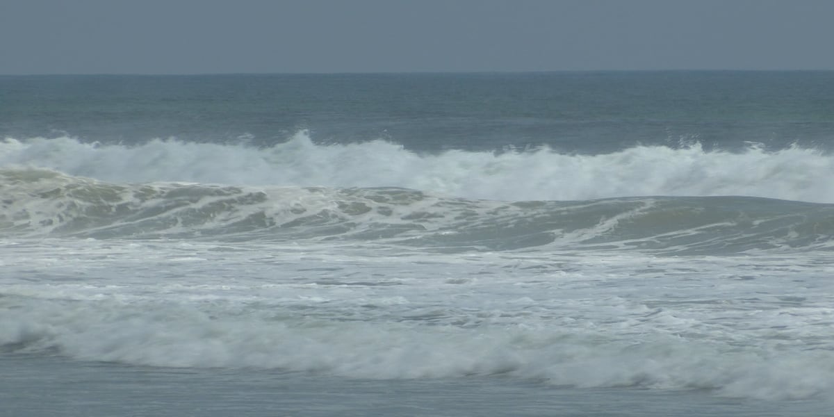 North Topsail Beach hit by Hurricane Erin’s dangerous surf
