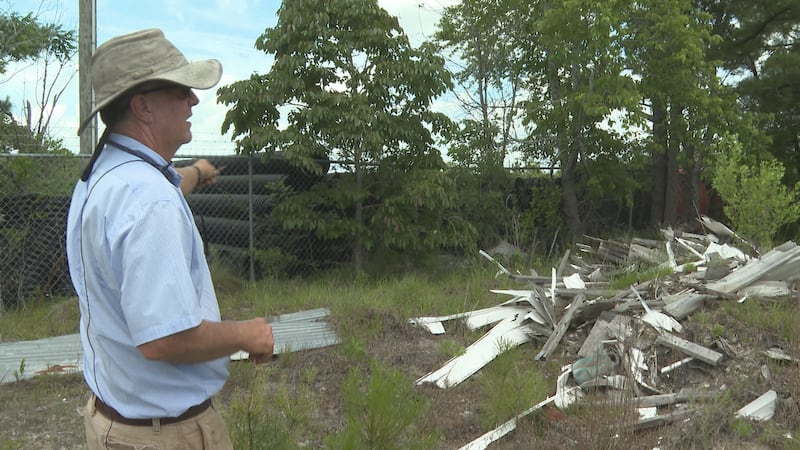Jeff Morris filed a tort claim against NCDOT for allegedly burying material on his property...