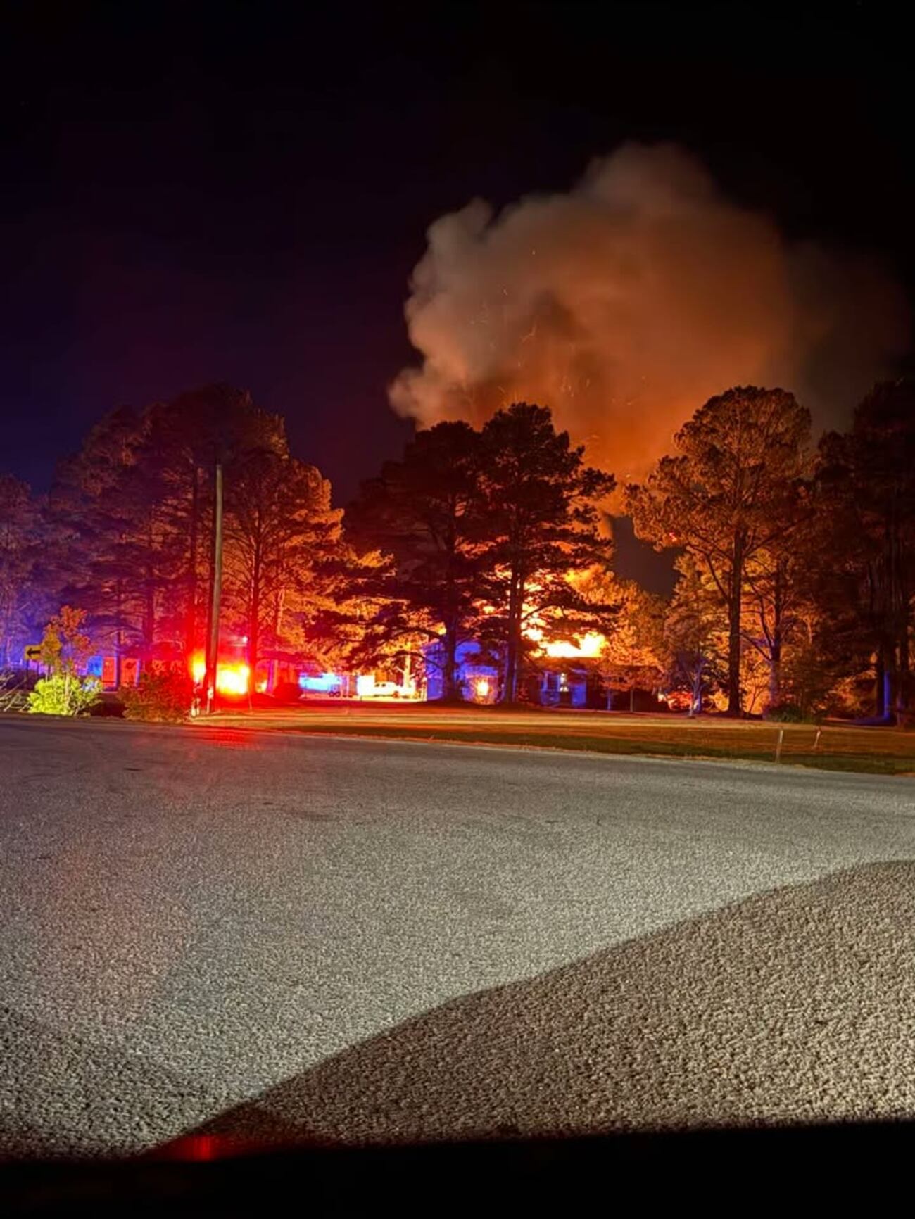 Reed Point Fire Highway 210 reopened following overnight fire in Rocky Point