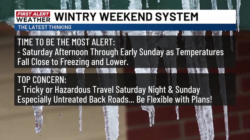 WECT’s Jon Evans and WECT meteorologist Ella Tansey will be live at 4:30 p.m. on Friday, Jan....