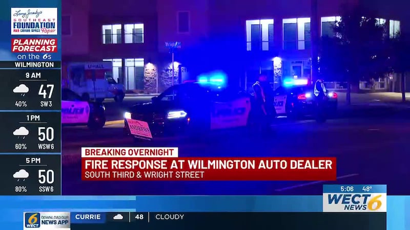 No damage was visible to the outside of the building, the crew on the scene said.