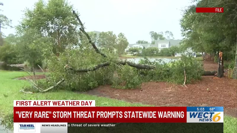 North Carolina officials are urging residents statewide to prepare for severe weather.