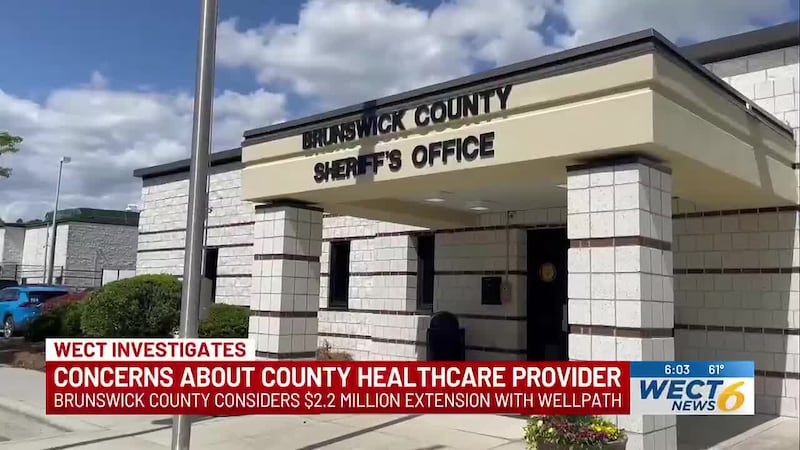 Brunswick County commissioners voted Monday to extend a \$2.2 million contract with Wellpath,...