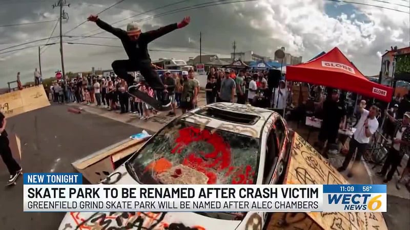 The park will now be called “The Alec Chambers Skate Park of Wilmington.”
