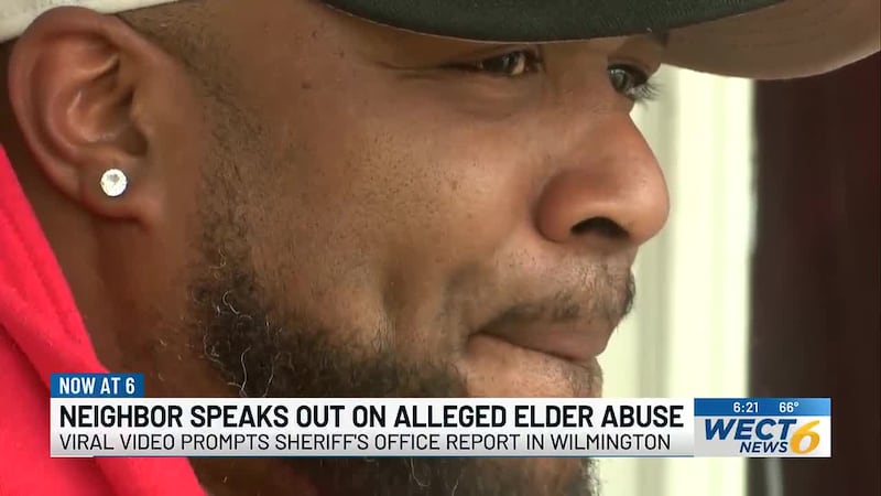 Jonathan Pigford said he was sitting on his porch when he heard the man walking down the street.