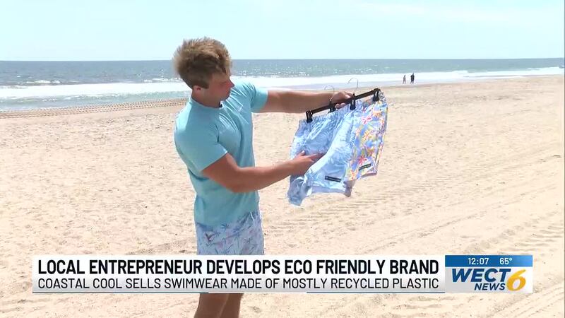An 18-year-old is running a swimwear line with a mission to keep oceans clean.