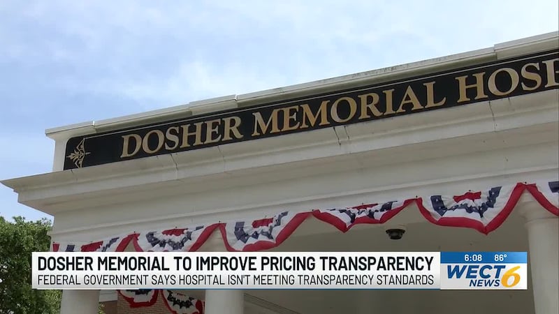 Dosher Memorial Hospital was one of 500 hospitals nationwide to receive a letter from the...