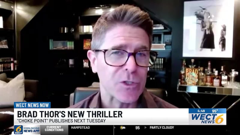 New York Times bestselling author Brad Thor is releasing a new thriller called Choke Point on...