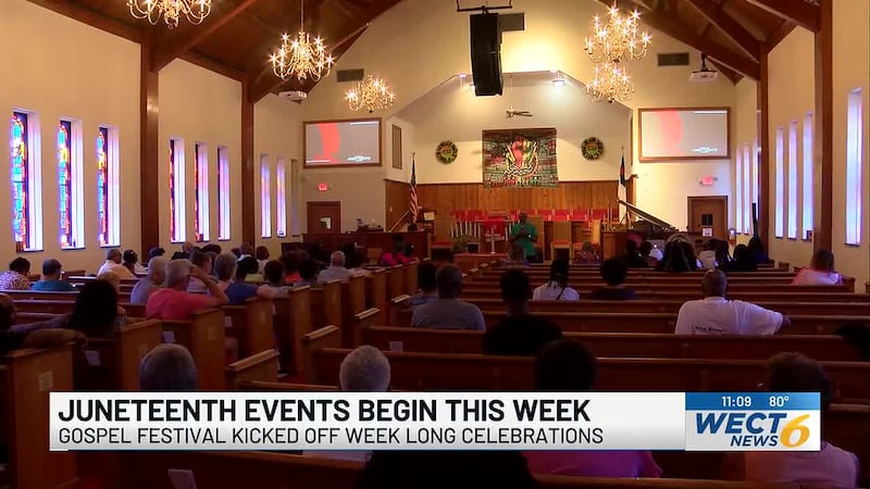 Wilmington’s Juneteenth Festival Week kicked off with a gospel celebration, marking the start...