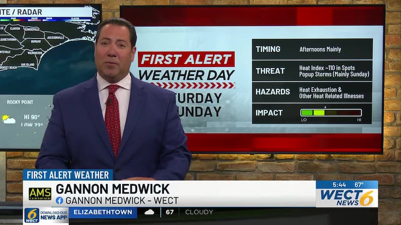 Your First Alert Forecast from Wed. morning, June 24, 2026...