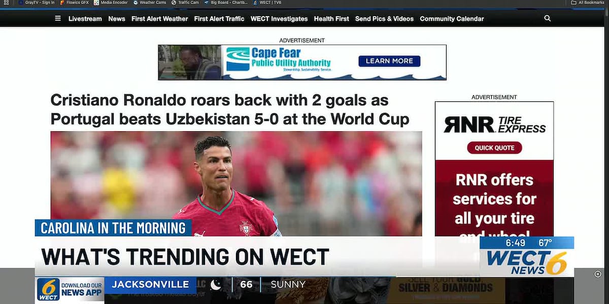 Cristiano Ronaldo roars back with 2 goals as Portugal beats Uzbekistan 5-0 at the World Cup