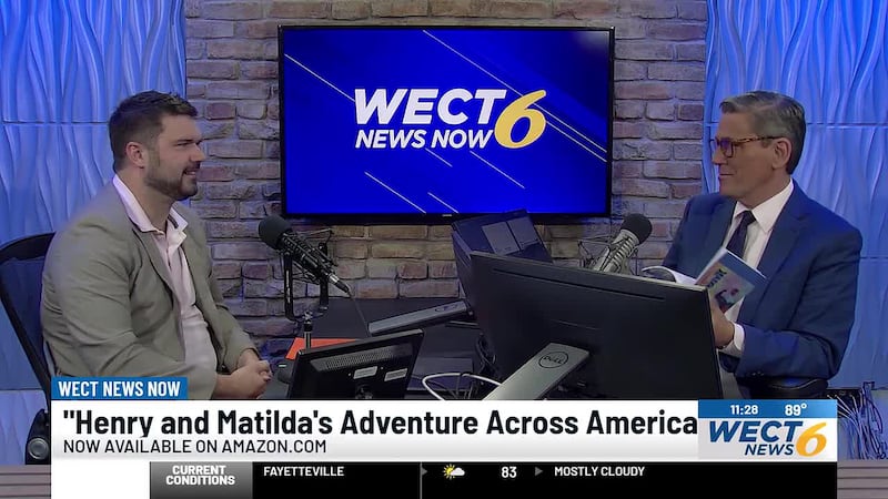WECT NEWS NOW: Local author releases new children’s book to mark America 250