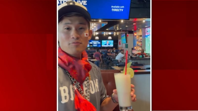 Japanese World Cup fan goes viral documenting American firsts in Las Vegas