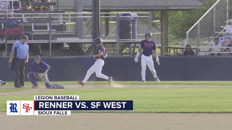 SF West rips Renner in Legion Baseball