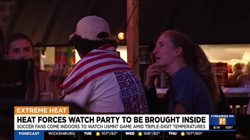 It wasn’t just emotions running high for USA versus Belgium. The extreme Phoenix heat also...