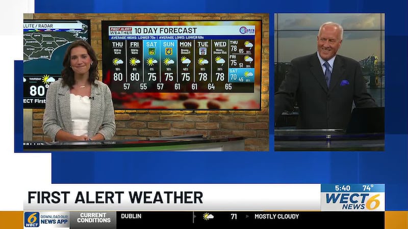 Your First Alert Forecast from Wed evening, Oct. 28, 2026