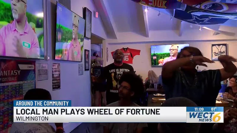 A Wilmington man walked away with a massive payday after dominating the Bonus Round on ‘Wheel...